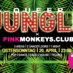 QUEER JUNGLE x PINK MONKEYS x 3 YEARS BIRTHDAY BASH